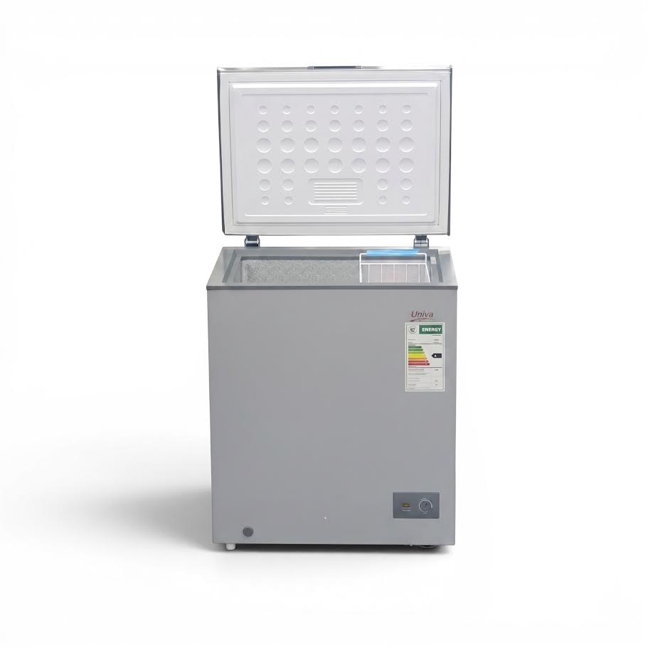 Univa 142Lt Chest Freezer Metallic UCF185M