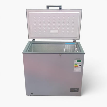 Univa 198Lt Chest Freezer Metallic UCF215M
