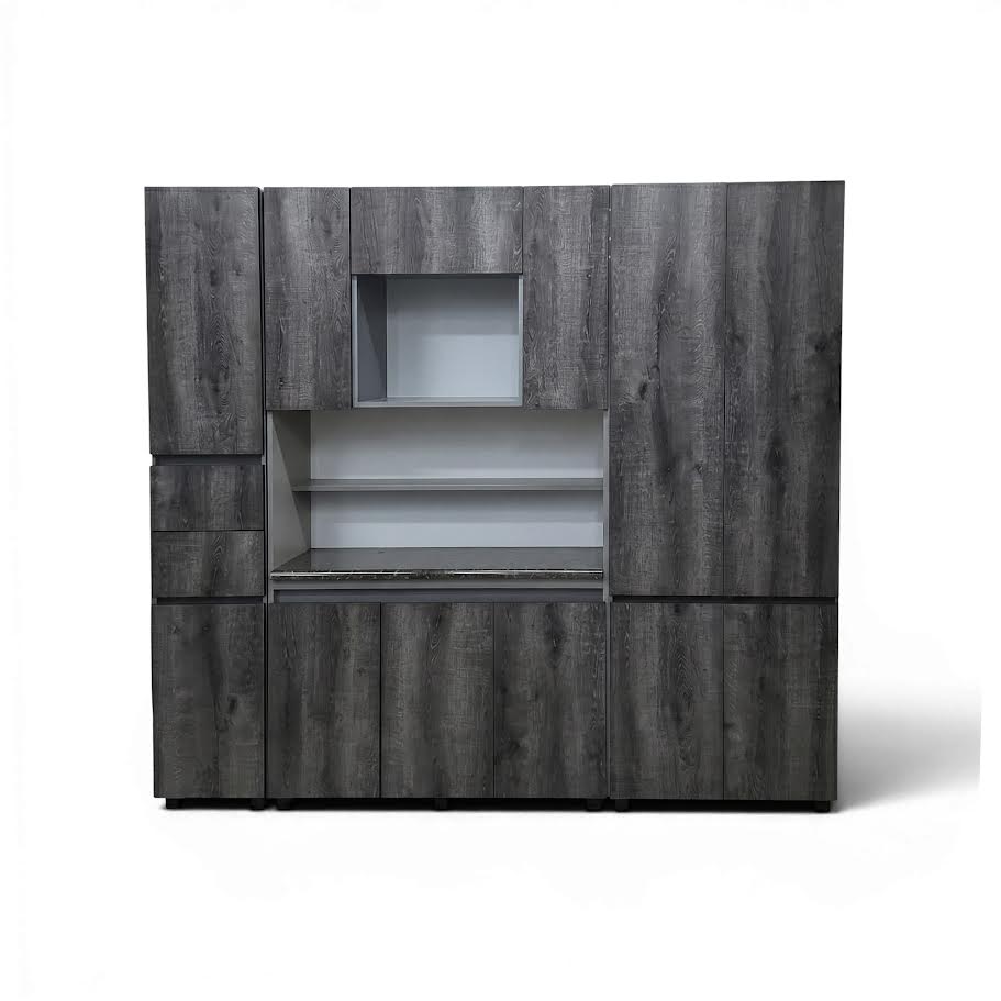 Manhattan 3 Piece Kitchen Scheme - Grey (+ Free Airfryer)