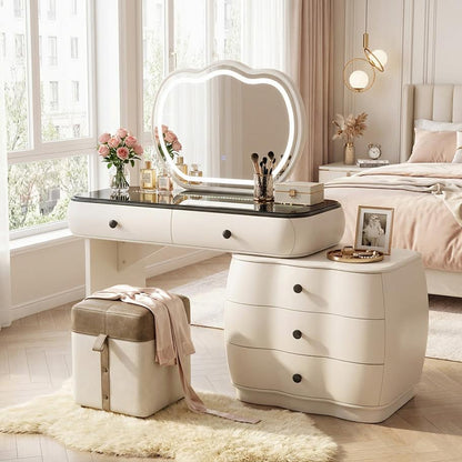 Dresser Table  with Cloud Mirror  CA0712