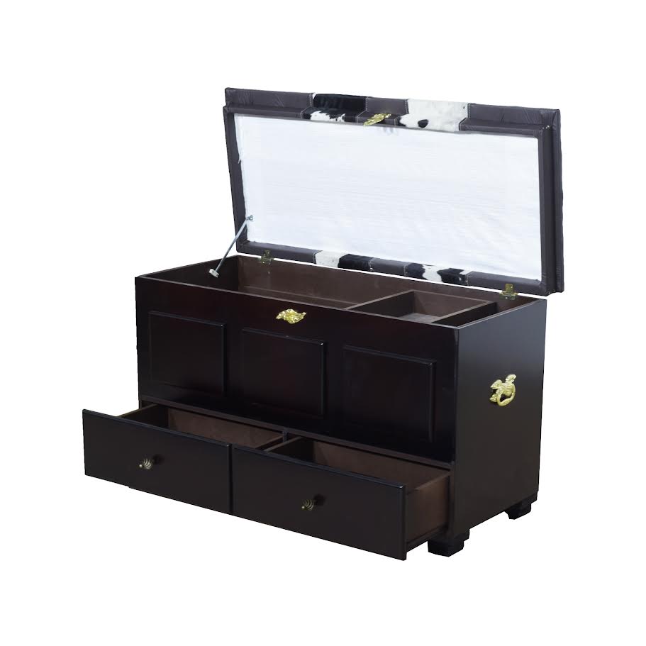 Nguni Kist 2 Drawer - Imbuya