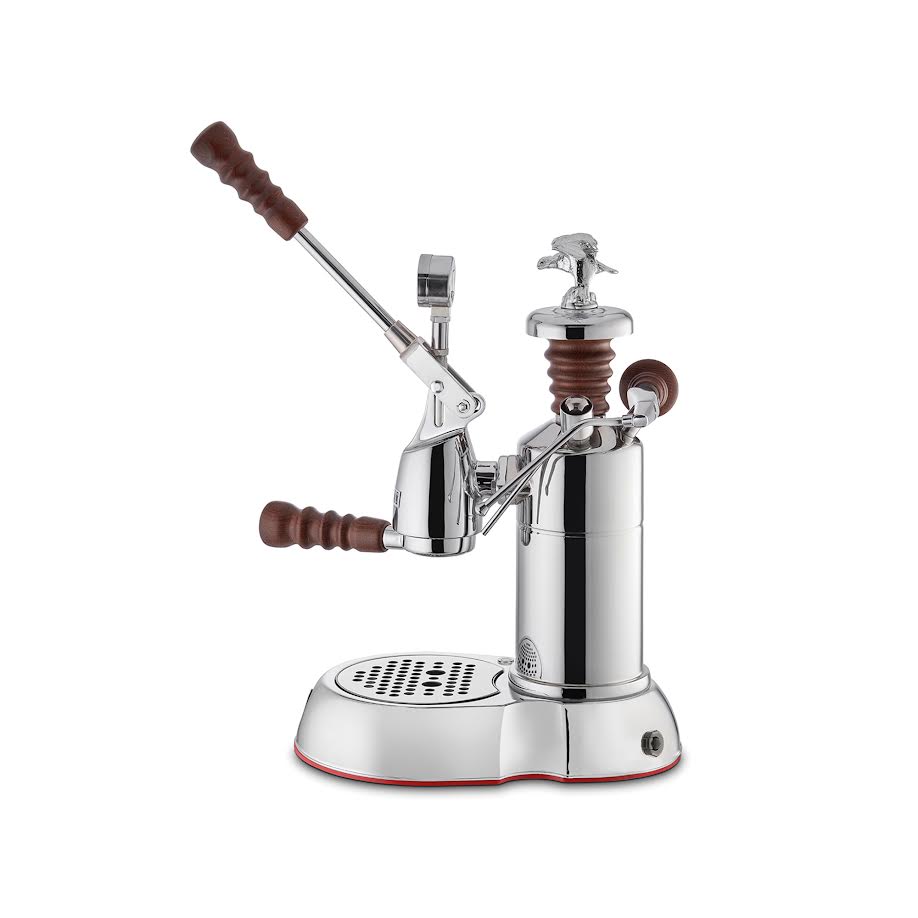 Smeg Manual Espresso Machine La Pavoni Chromed Brass