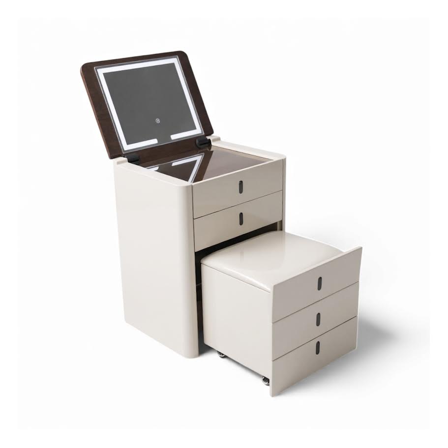 Multipurpose Chest of Drawers/ Dresser with Stool  8536