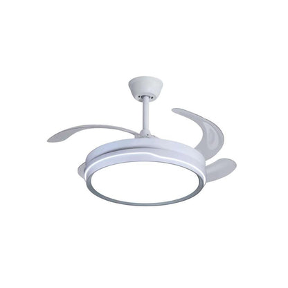 Retractable Ceiling Fan with LED Light  - Large