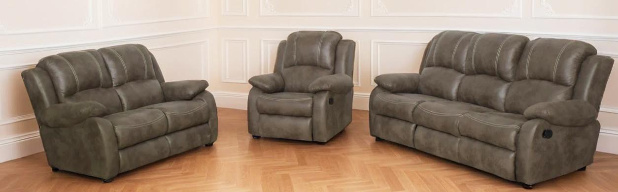 Mondi Combo 3 Piece Lounge Suite 3-2-1 Recliner