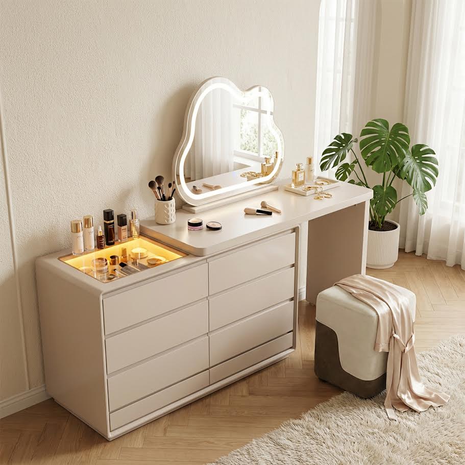 Dresser with Cloud Mirror (Adjustable) CA0711
