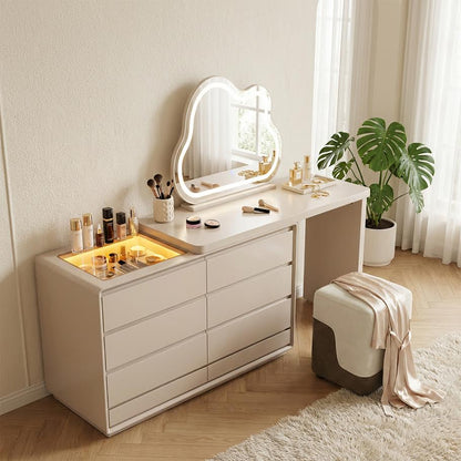 Dresser with Cloud Mirror (Adjustable) CA0711