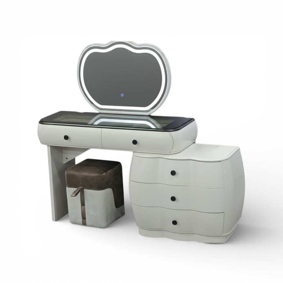 Dresser Table  with Cloud Mirror  CA0712