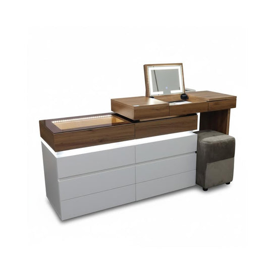 Marco Extendable Dressing Table Wooden Top  CA0724