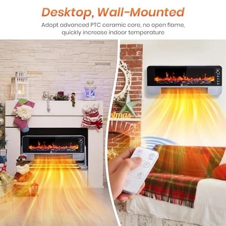 Condere Electic Fireplace Heater ZR5101