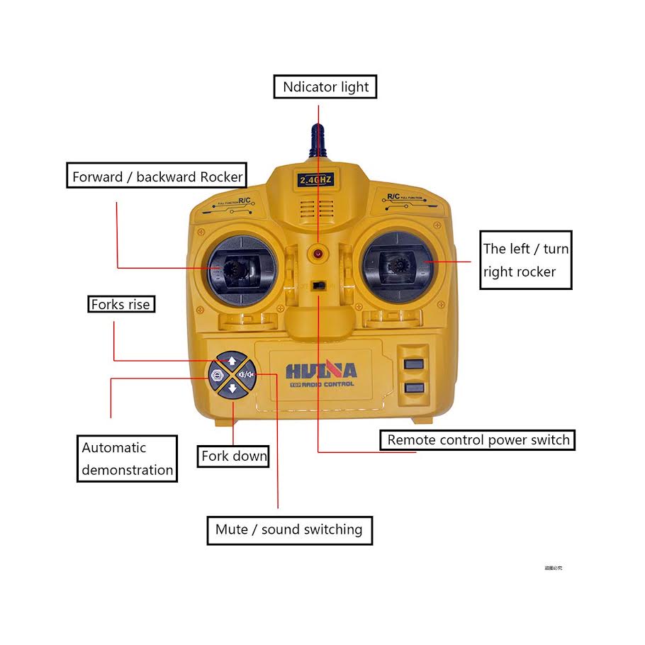 RC Forklift with Moveable lift