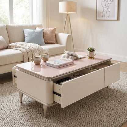 CA Coffee Table White