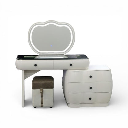 Dresser Table  with Cloud Mirror  CA0712