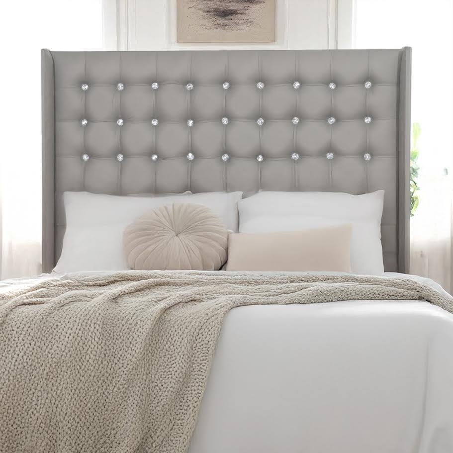 Lexus Headboard (Fits Up To Queen) Grey