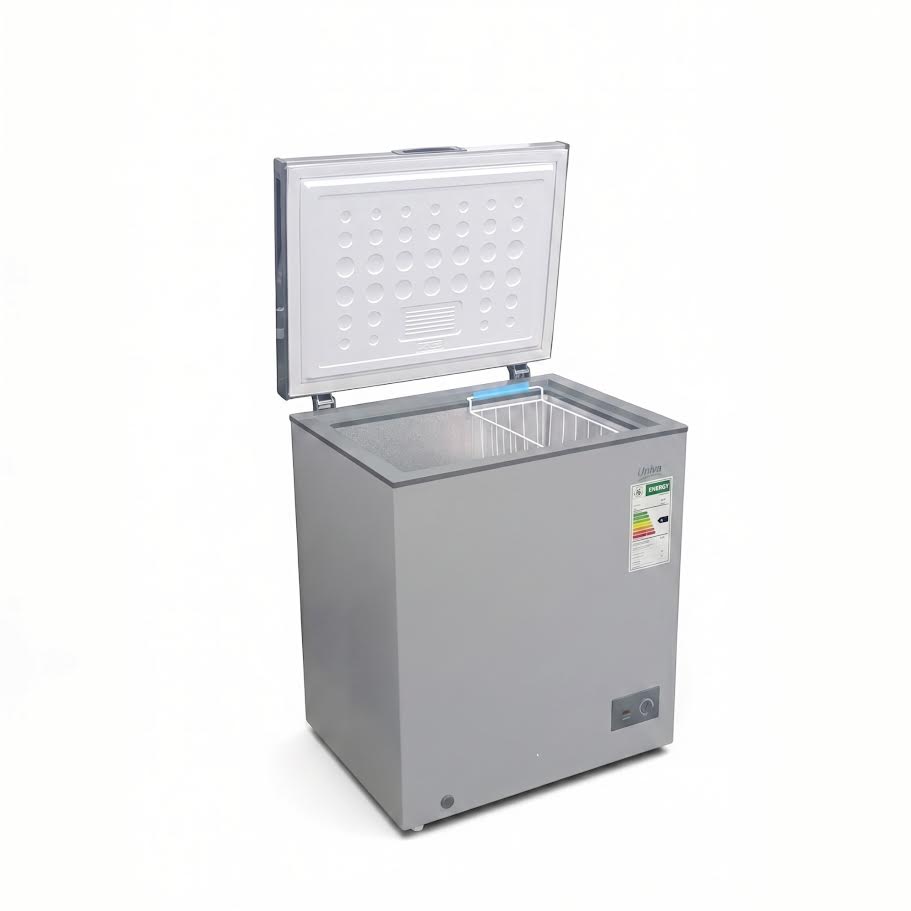 Univa 142Lt Chest Freezer Metallic UCF185M