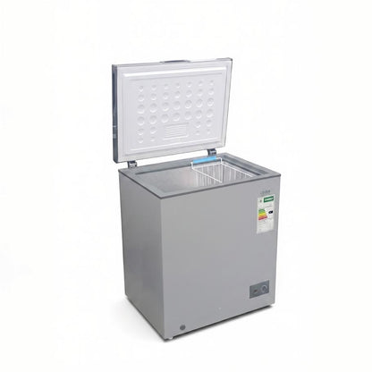 Univa 142Lt Chest Freezer Metallic UCF185M