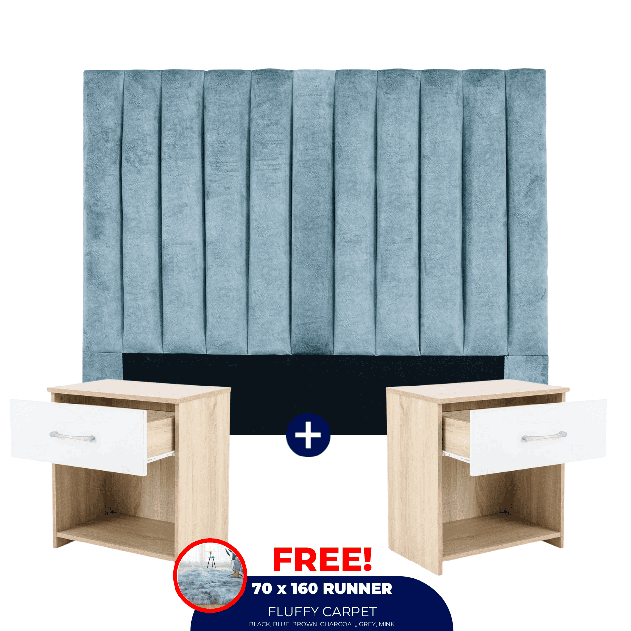 Modern Kiara Headboard Combo 2