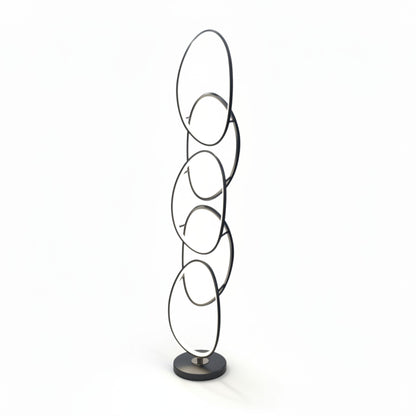 Chain Design LED Floor Lamp Black