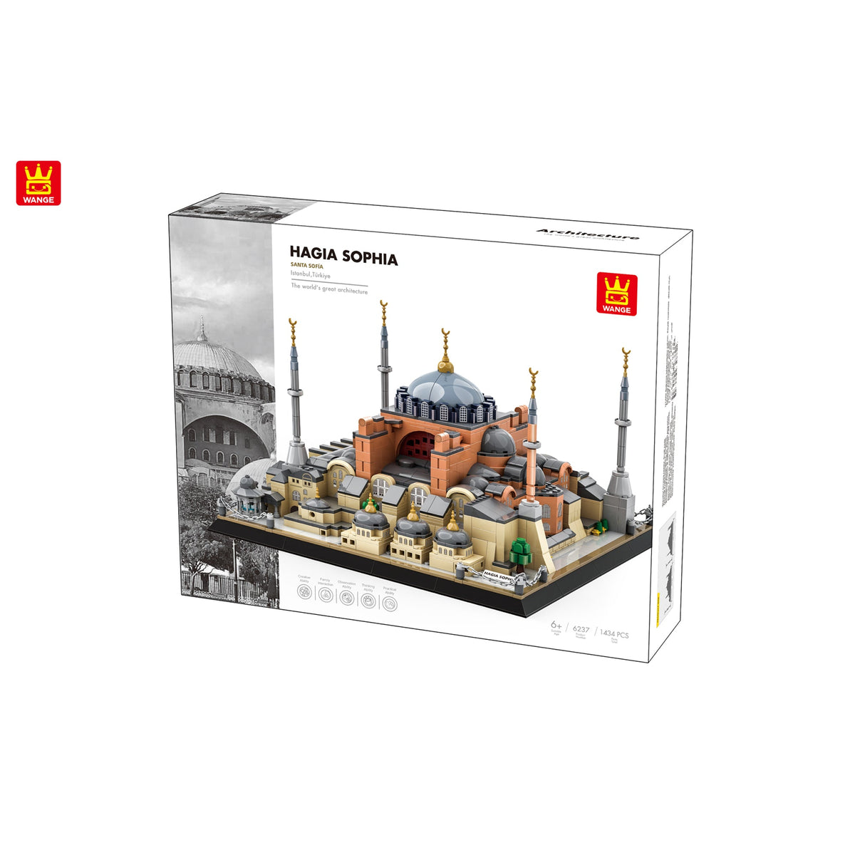 Wange Hagia Sophia 1434 Piece Building Block Set