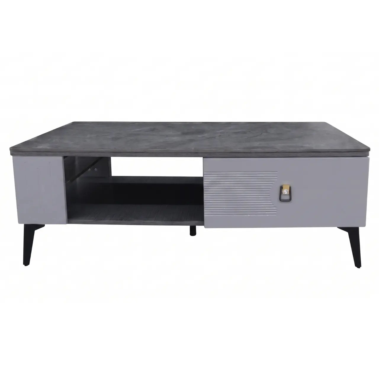 Multiwood MWTV137M Plasma Stand + MWCT137M Coffee Table Combo - Grey