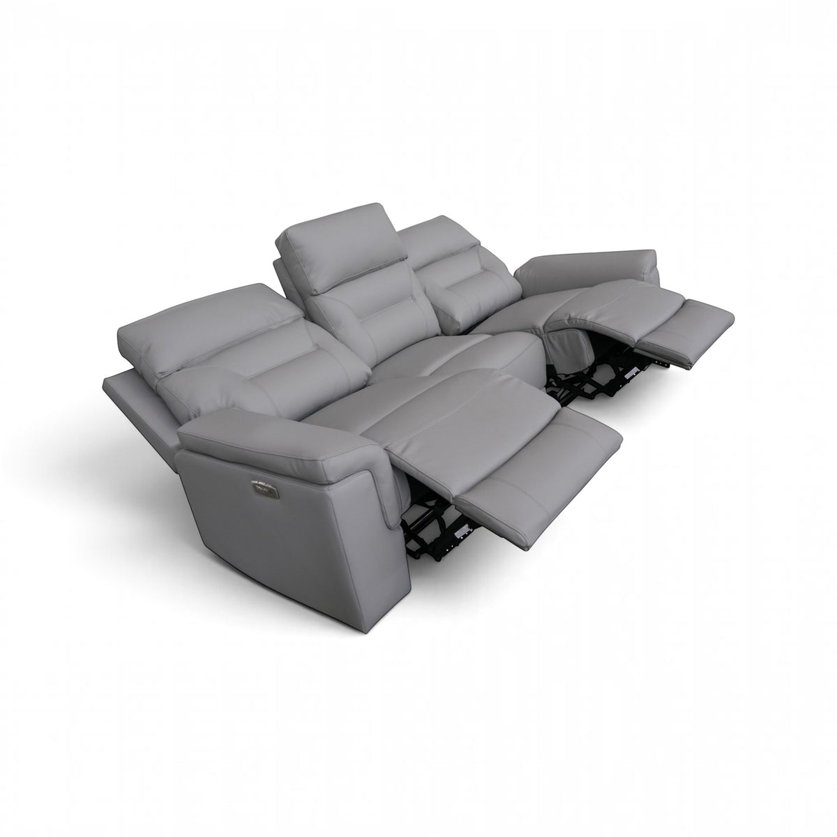 Sorrento 3.2.1 Recliner Lounge Suite - Light Grey
