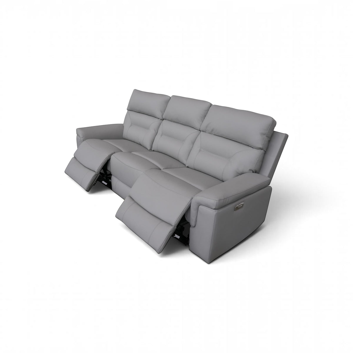 Sorrento 3.2.1 Recliner Lounge Suite - Light Grey