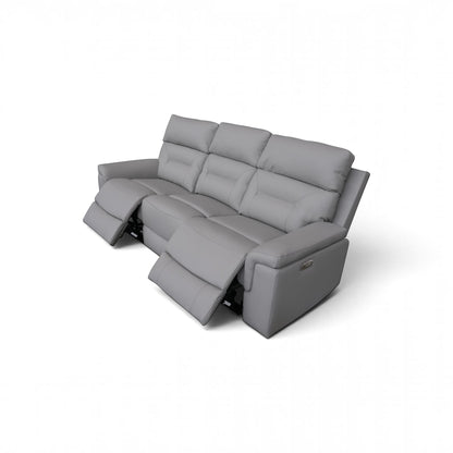 Sorrento 3.2.1 Recliner Lounge Suite - Light Grey