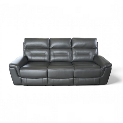 Ravello 3.2.1 Electric Recliner Lounge Suite with USB - Charcoal
