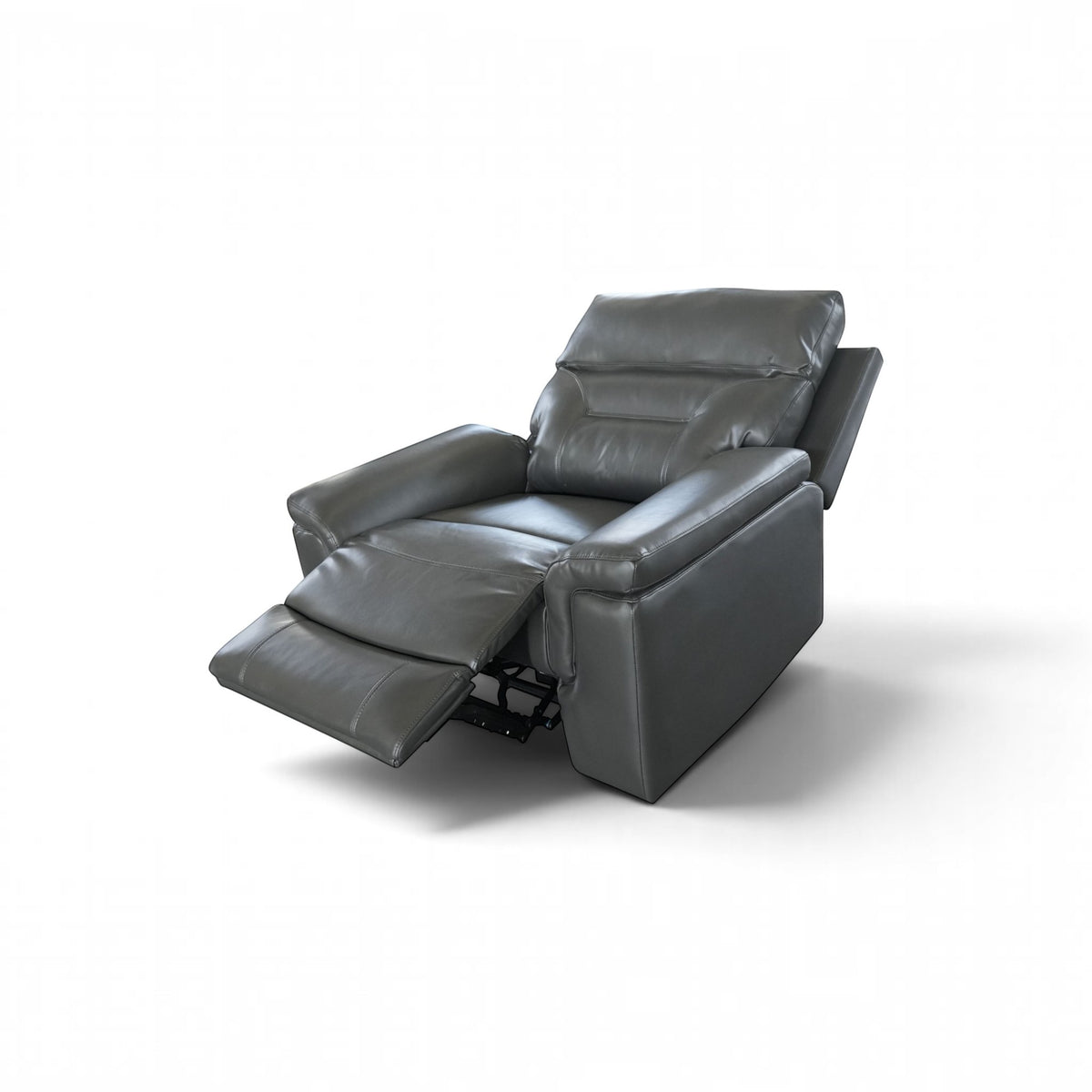 Ravello 3.2.1 Electric Recliner Lounge Suite with USB - Charcoal