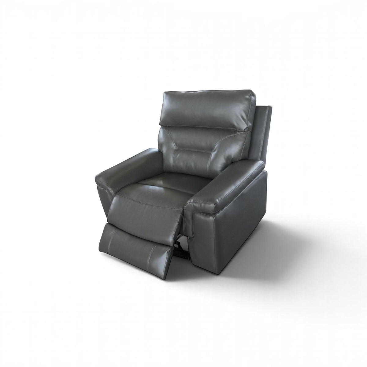 Ravello 3.2.1 Electric Recliner Lounge Suite with USB - Charcoal