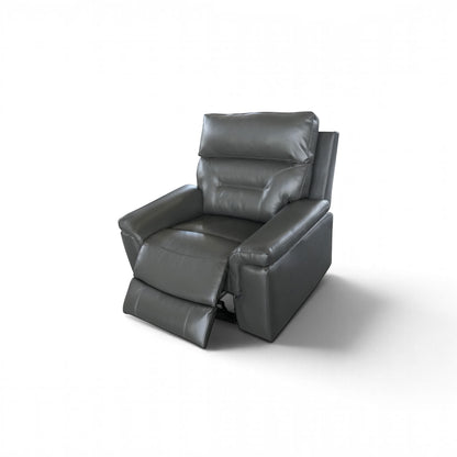 Ravello 3.2.1 Electric Recliner Lounge Suite with USB - Charcoal