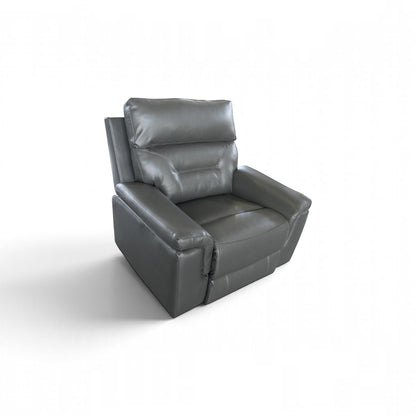 Ravello 3.2.1 Electric Recliner Lounge Suite with USB - Charcoal