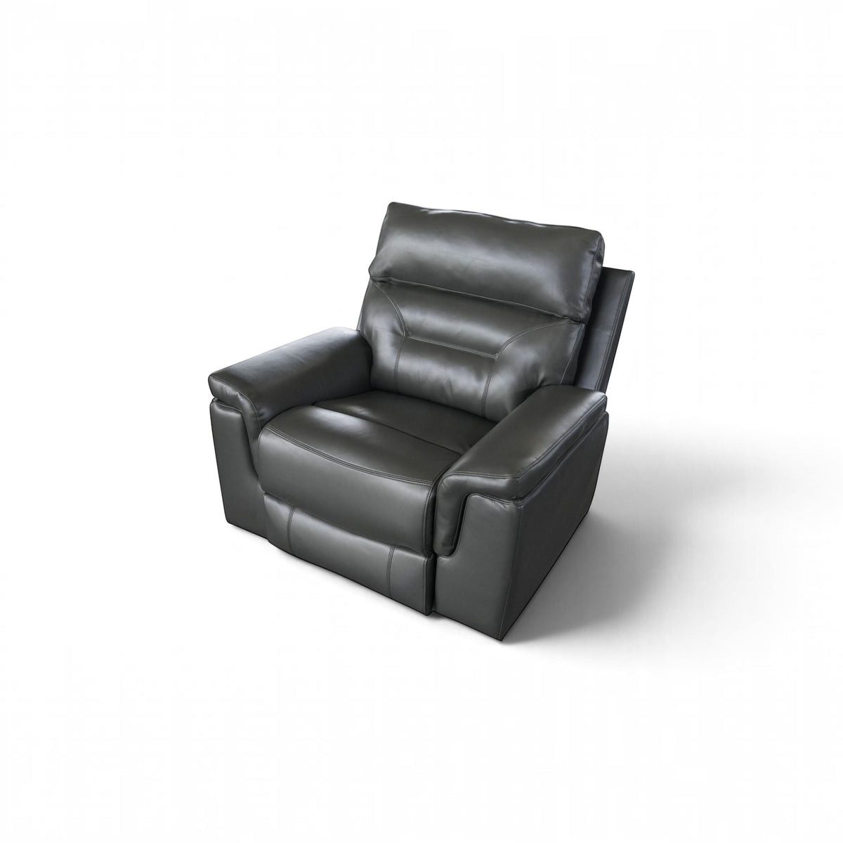 Ravello 3.2.1 Electric Recliner Lounge Suite with USB - Charcoal