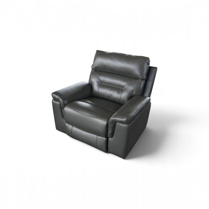 Ravello 3.2.1 Electric Recliner Lounge Suite with USB - Charcoal