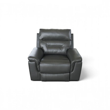 Ravello 3.2.1 Electric Recliner Lounge Suite with USB - Charcoal