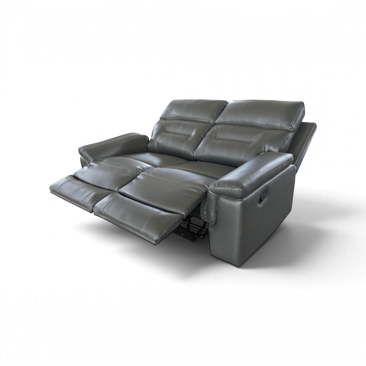 Ravello 3.2.1 Electric Recliner Lounge Suite with USB - Charcoal