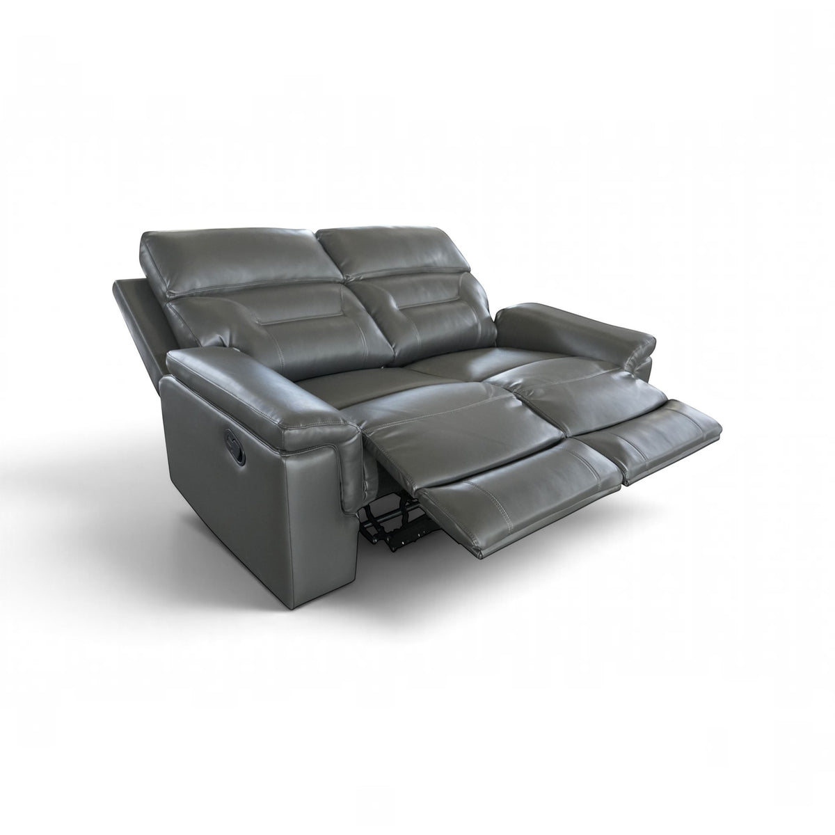 Ravello 3.2.1 Electric Recliner Lounge Suite with USB - Charcoal
