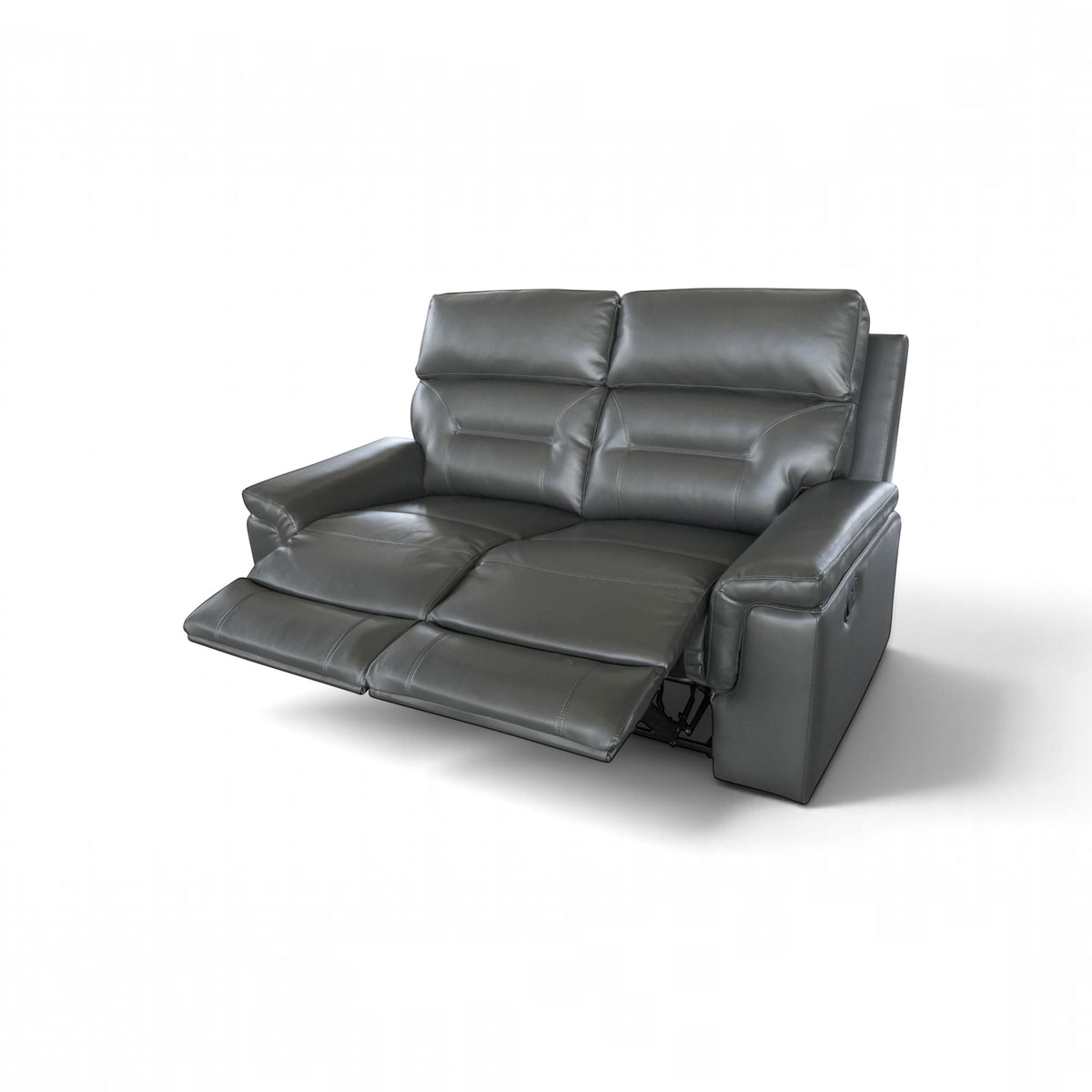 Ravello 3.2.1 Electric Recliner Lounge Suite with USB - Charcoal