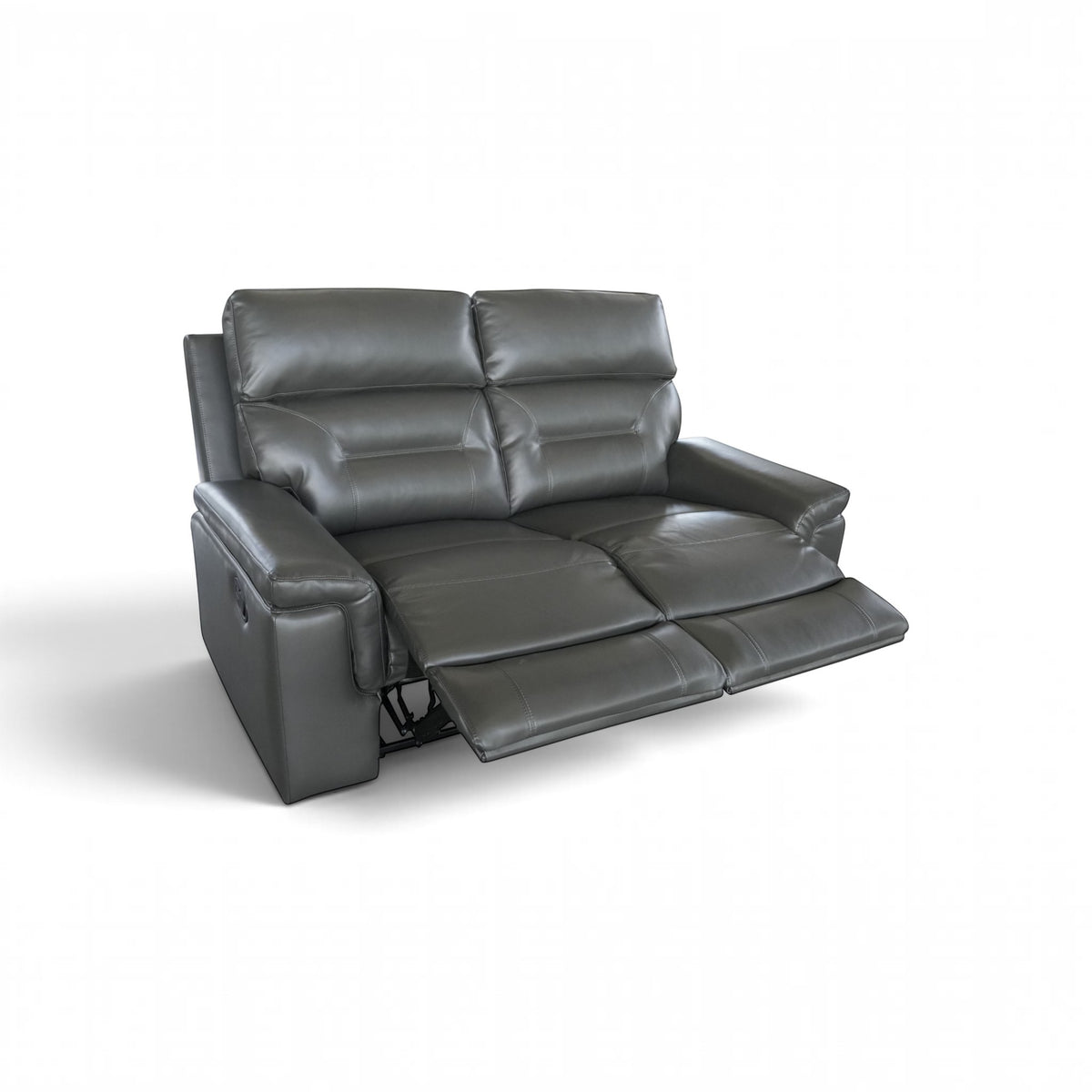 Ravello 3.2.1 Electric Recliner Lounge Suite with USB - Charcoal