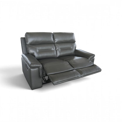 Ravello 3.2.1 Electric Recliner Lounge Suite with USB - Charcoal