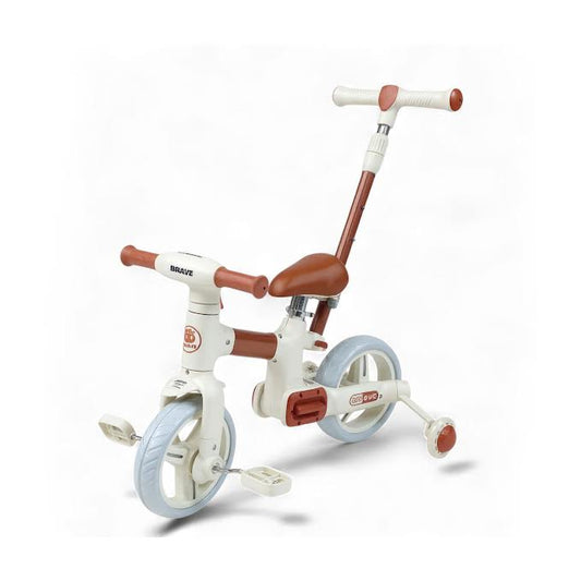Push & Ride Tricycle Brown