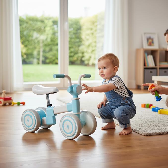 Blue Rides For Kids Kids Ride On Tricycle Blue – Bawas Furnishers