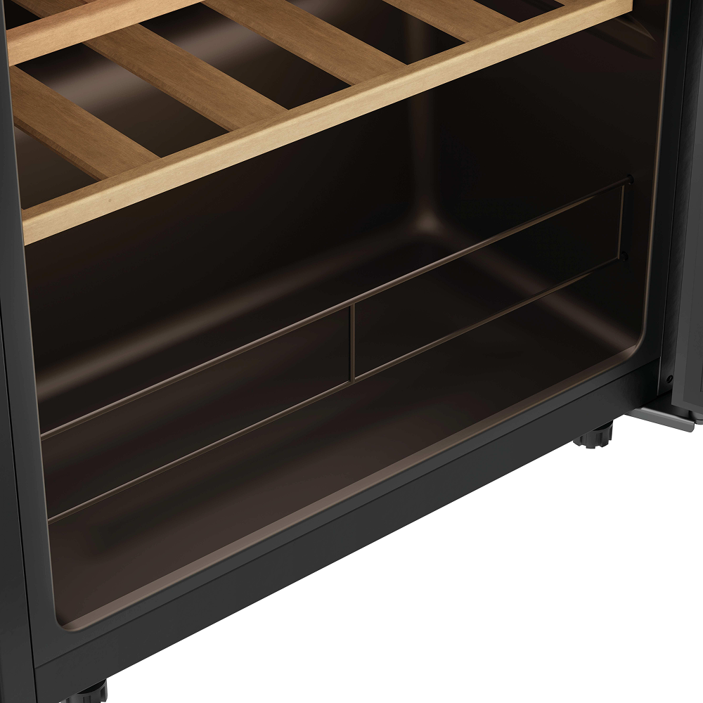 Candy Wine Cooler 58 bottles Monozone 10 Beachwood shelves