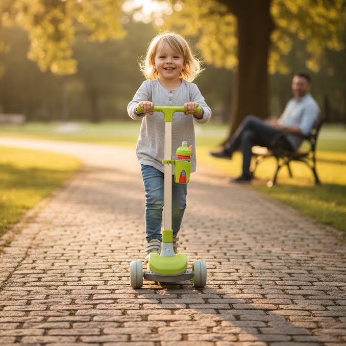 Kids Scooter Green