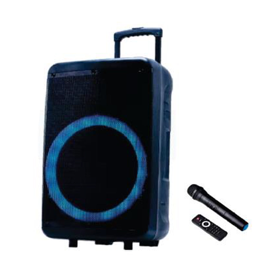 JVC Trolley Speaker With Light Show 12"