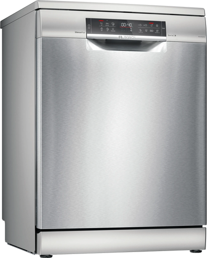 Bosch Series 6 Freestanding Dishwasher 60 cm Silver - SMS6EMI10Z