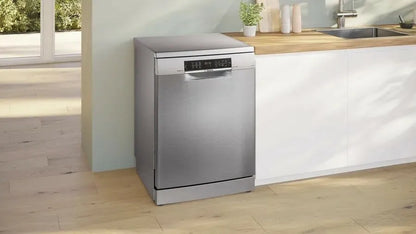 Bosch Series 6 Freestanding Dishwasher 60 cm Silver - SMS6EMI10Z