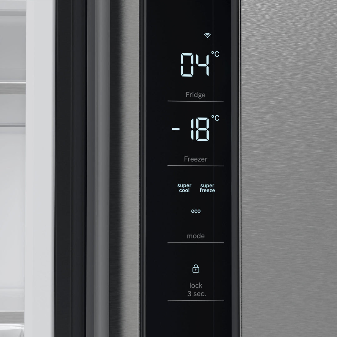Bosch 646L Stainless Steel French Door Bottom Freezer, Multi Door - KFN96VPEA