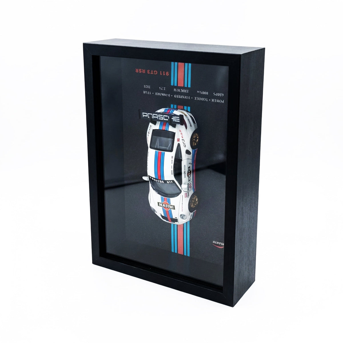 25 x 25cm Car Frame Black