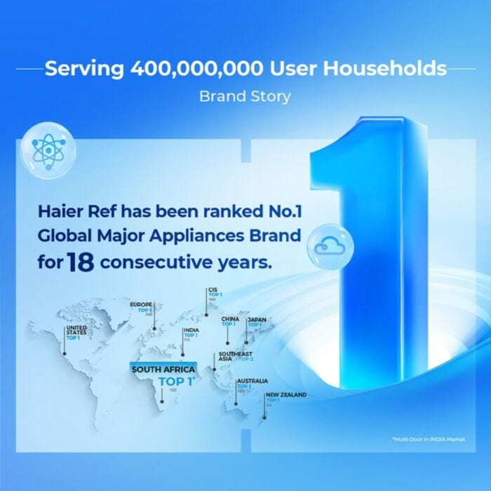 Haier HRF-768VNWIGBL open door view